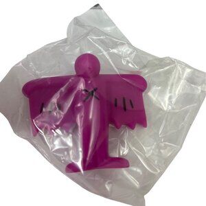 Keith Haring 2 Vinyl Collectible Dolls Flying Devil Pink Figure 115h